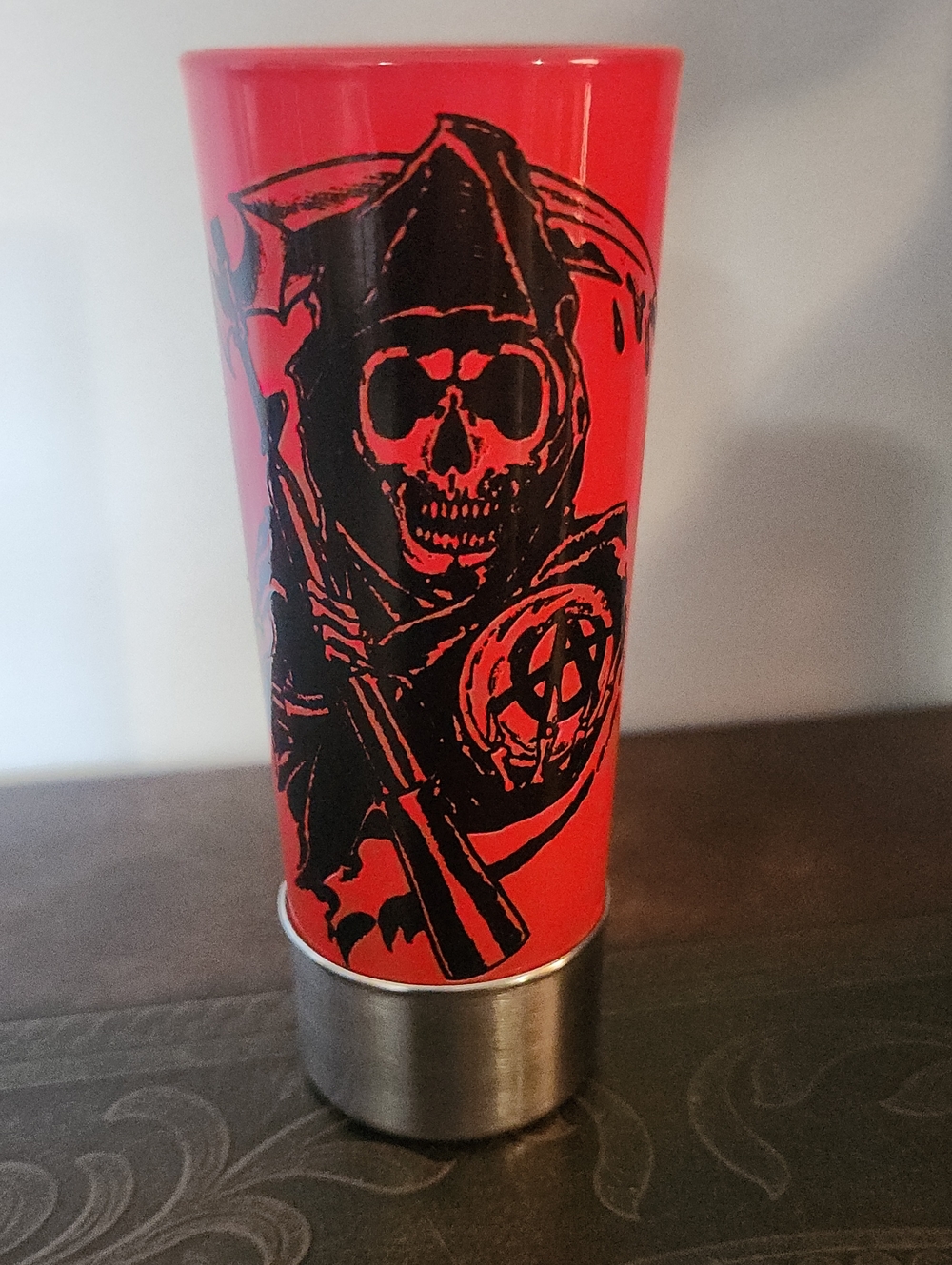 Skull Grim Reaper Sons Of Anarchy Shot Glass 3 Onzes